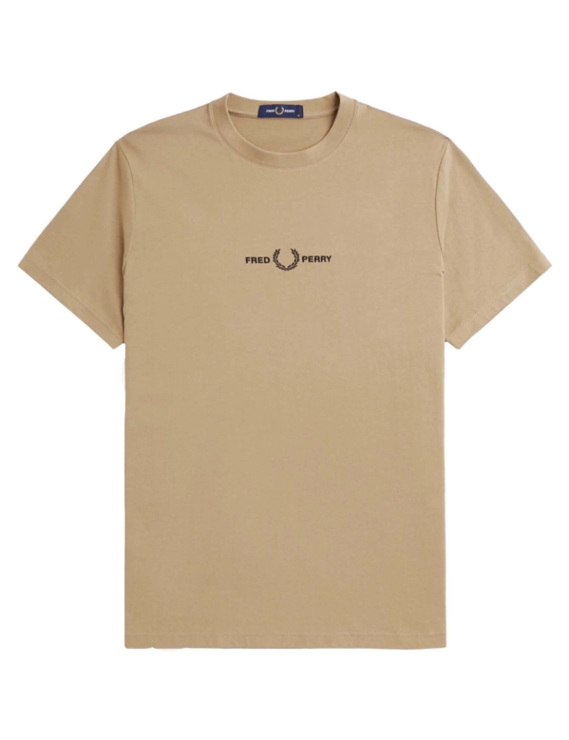 Fredperry - T-Shirt Bordada Fredperry Fp