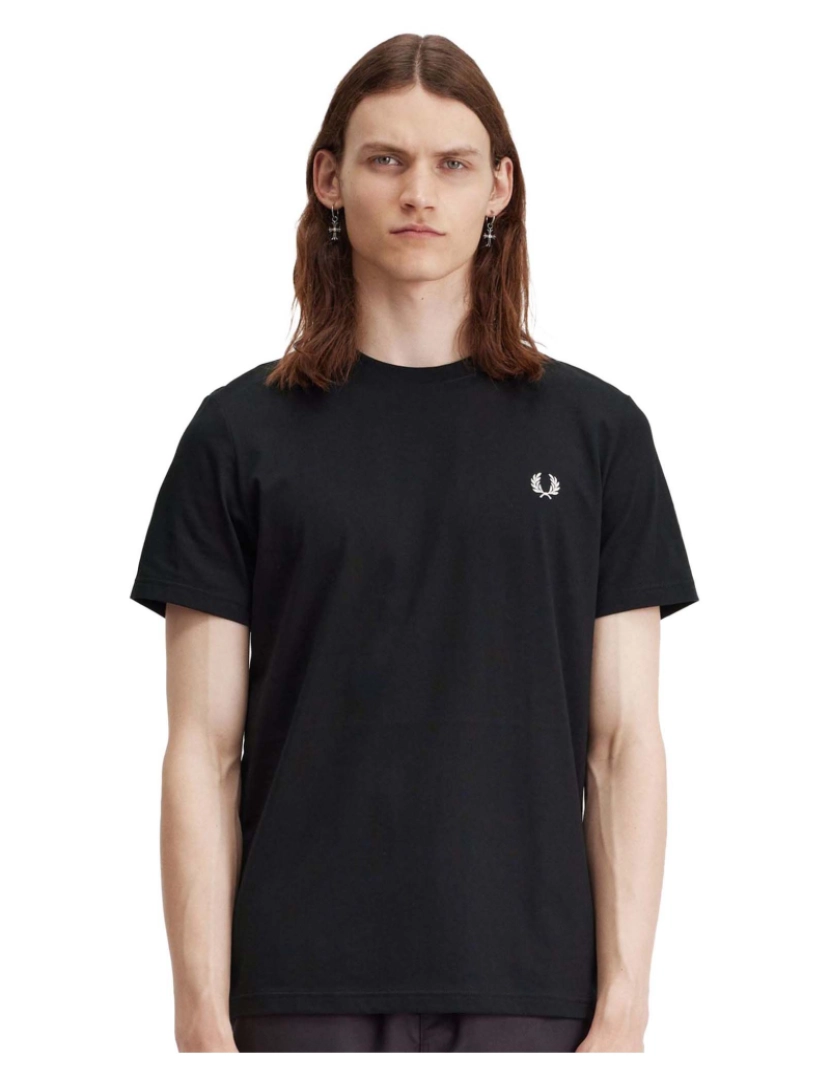 imagem de T-Shirt Gráfico Fredperry Fp Rear Powder Laurel3