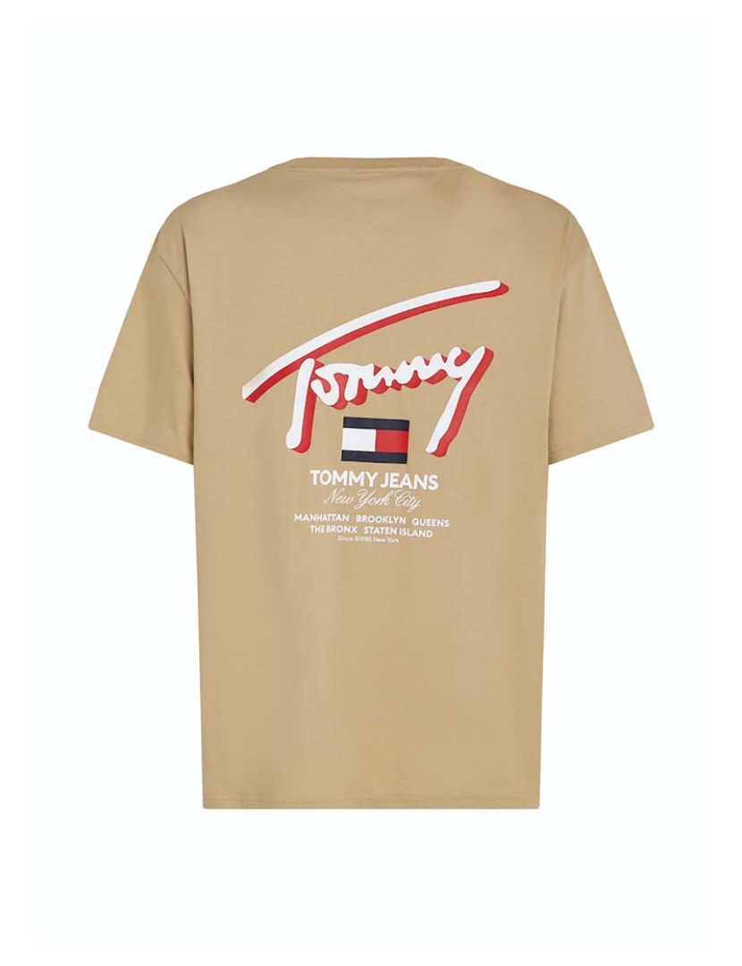 imagem de T-Shirt Tommy Jeans Tjm Reg 3D Rua Sim3