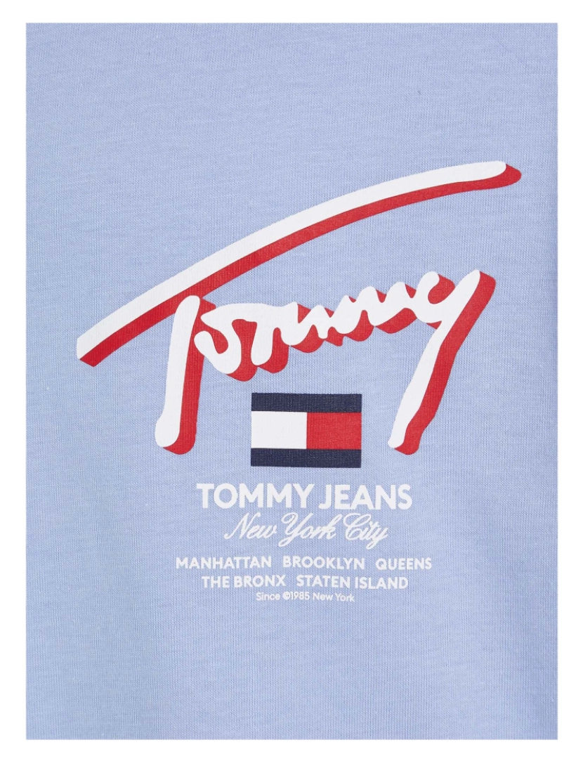 imagem de T-Shirt Tommy Jeans Tjm Reg 3D Rua Sim5