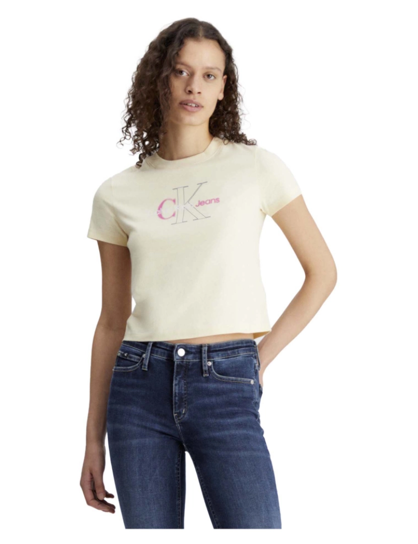 Ck Jeans - Calvin Klein Jeans T-Shirt Senhora