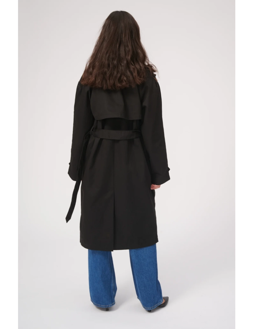 imagem de Trench Coat Linea - Preto2