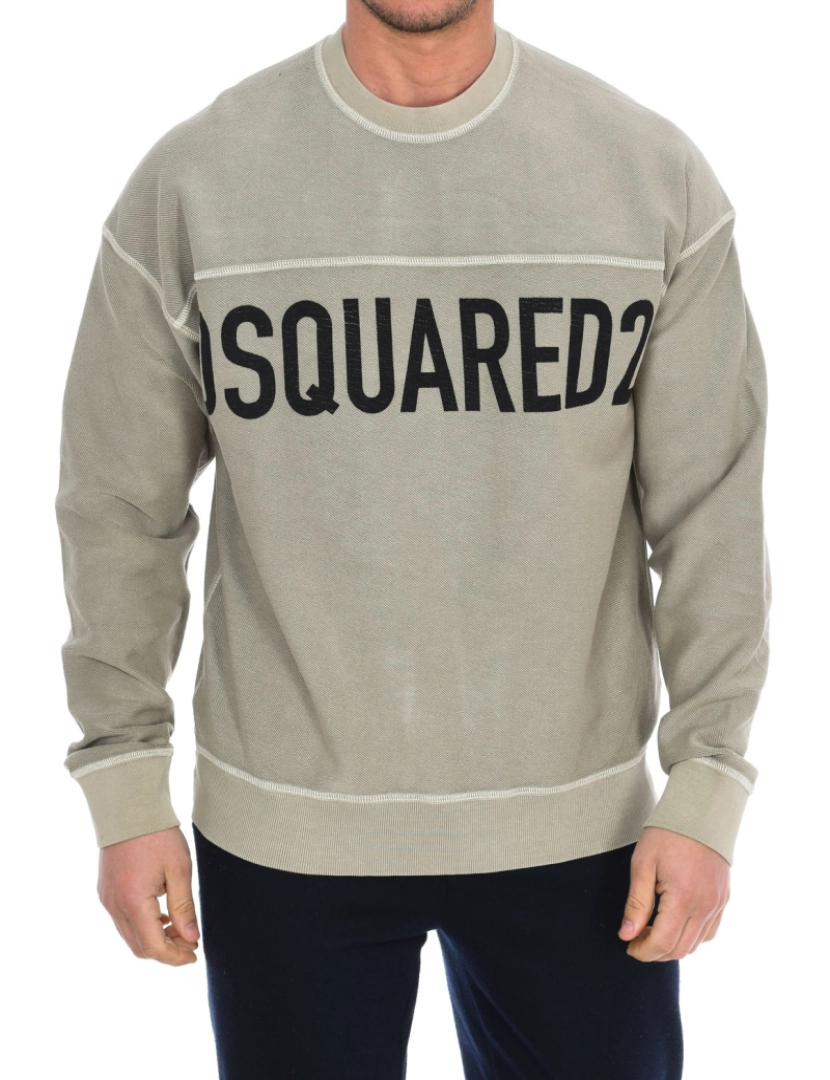 Dsquared2 - Sweatshirt Homem Khaki