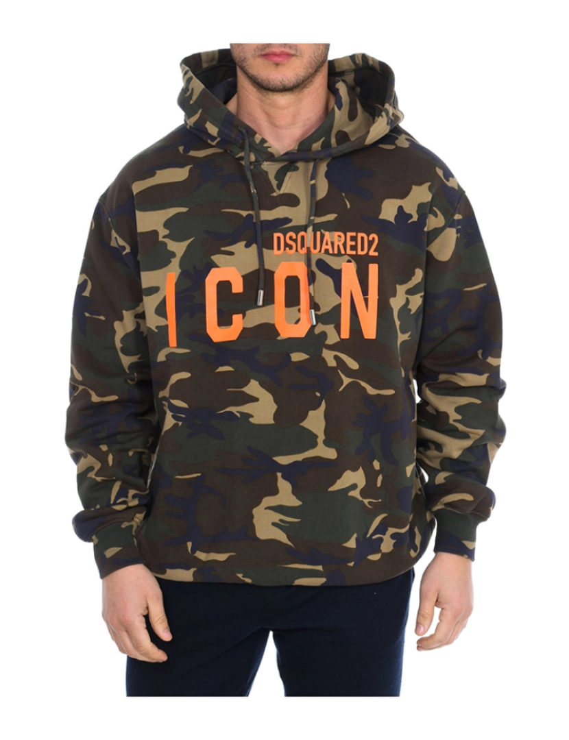 Dsquared2 - Hoodie de Homem Militar