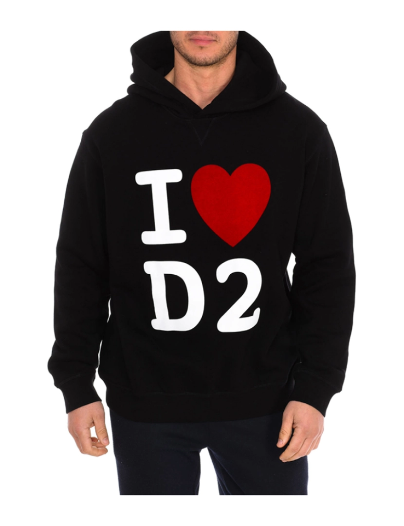 Dsquared2 - Hoodie de Homem Preto