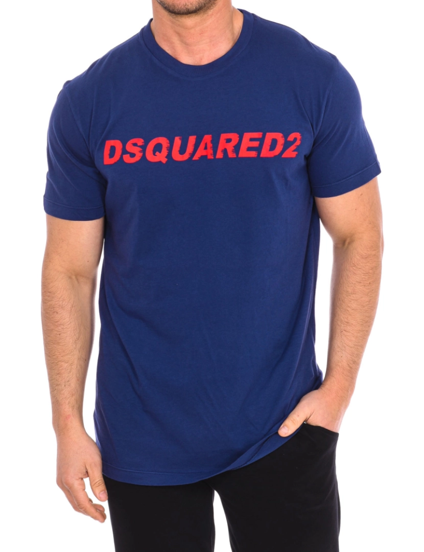 Dsquared2 - T-Shirt de Homem Azul