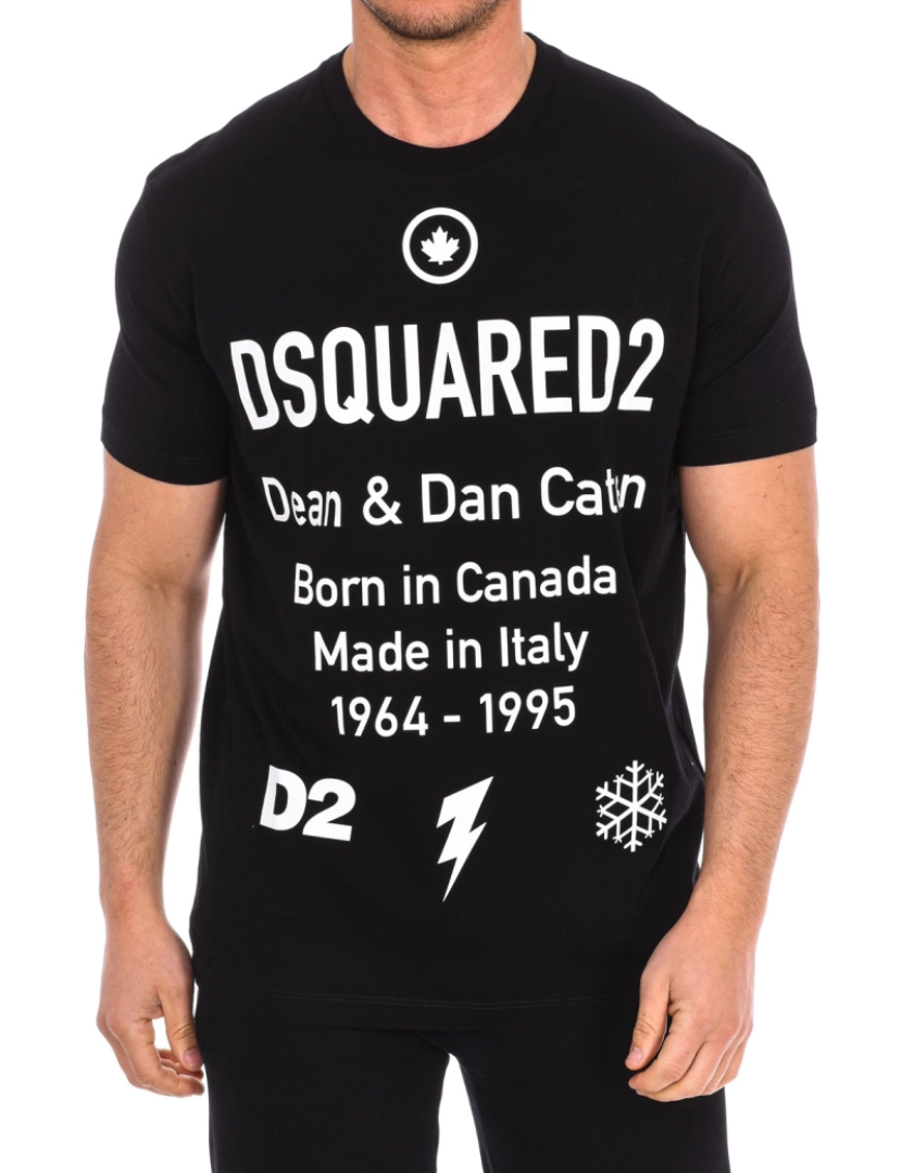 Dsquared2 - T-Shirt de Homem Preto