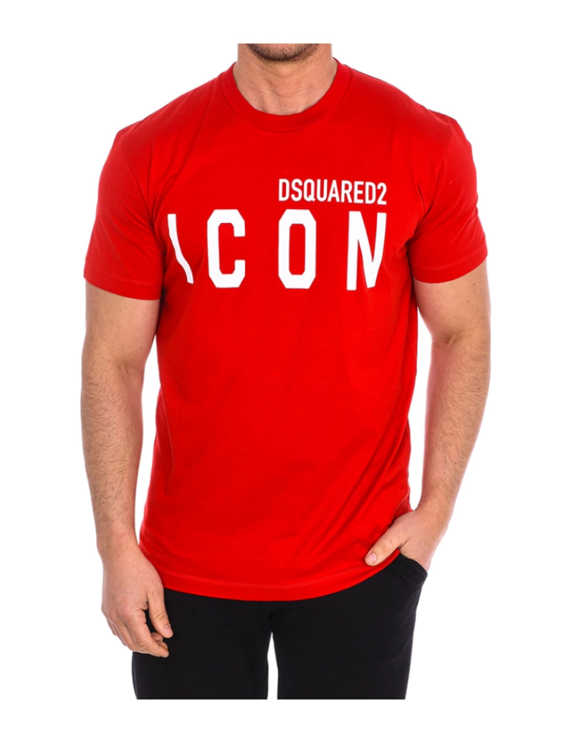 Dsquared2 - T-shirt Homem Vermelho