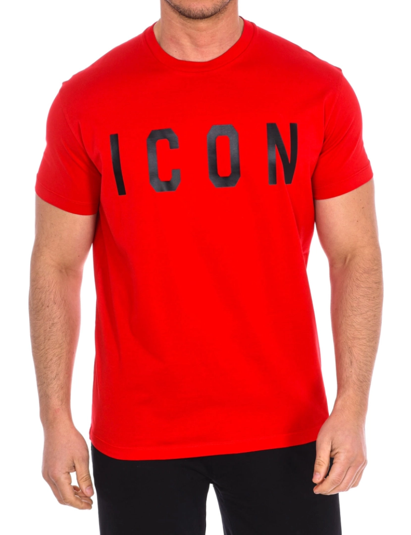 Dsquared2 - T-shirt Homem Vermelho