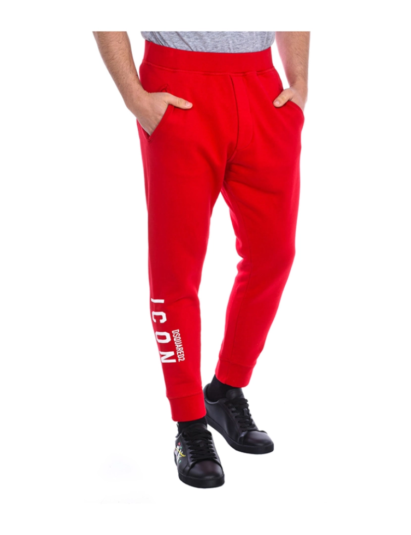 Dsquared2 - Calças de Homem Vermelho