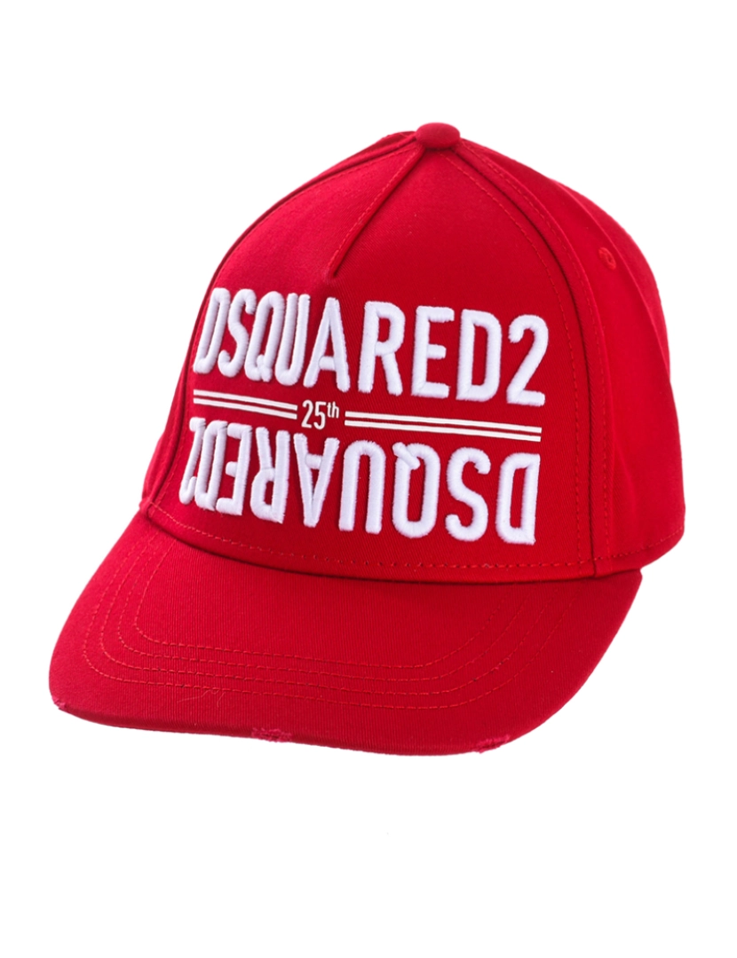 Dsquared2 - Boné de Homem Vermelho