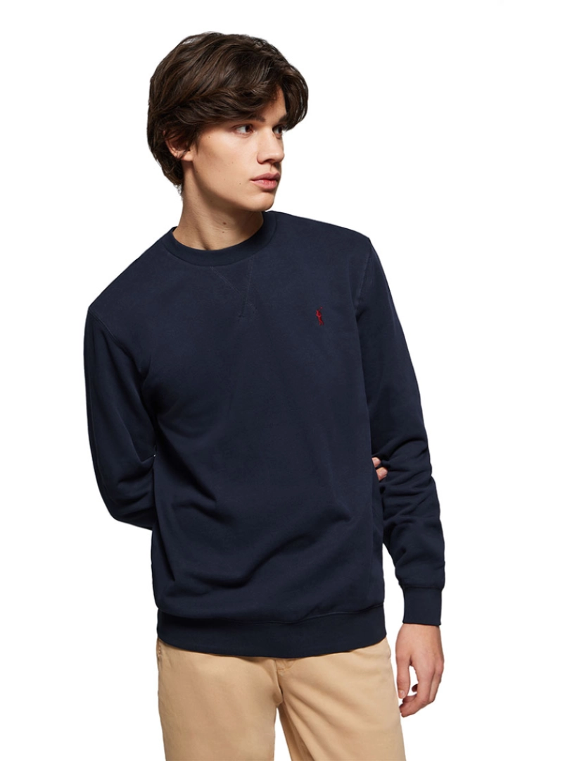 Polo Club - Sweatshirt Homem Rigby Go Sweat B Fl Il Azul Navy