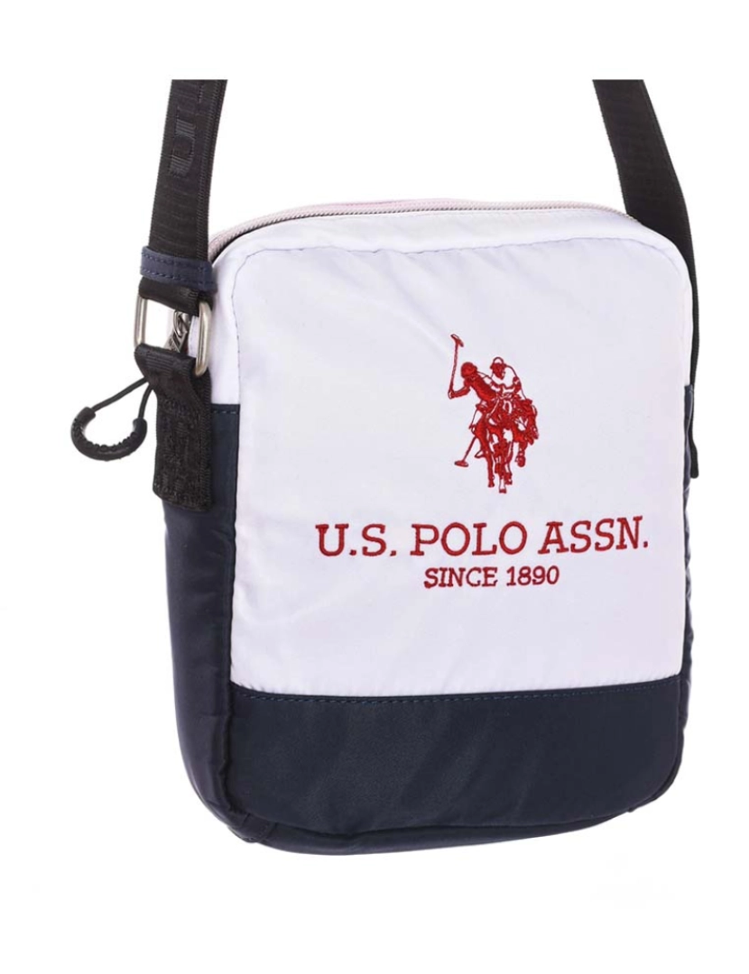U.S Polo Assn. - Mala Homem Branco-Navy