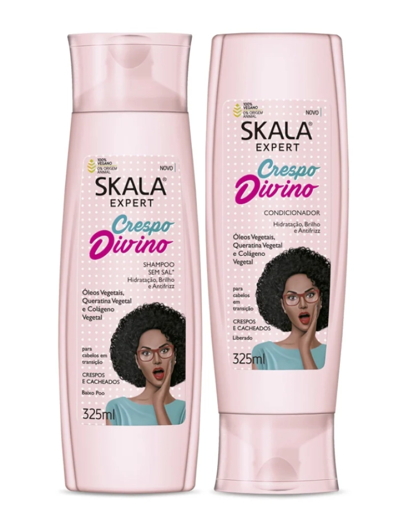 Skala - Pack Skala Crespo Divino Shampoo 325ml + Condicionador 325ml