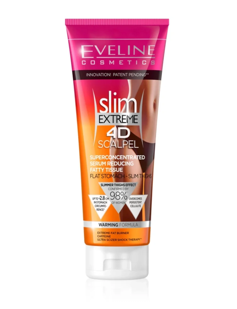 Eveline Cosmetics - Slim Extreme 4D Scalpel: reduz a gordura, celulite e flacidez