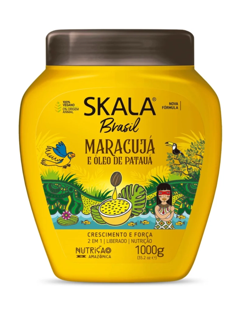 Skala - Máscara Capilar SKALA Maracujá e Óleo Patauá - 100ml