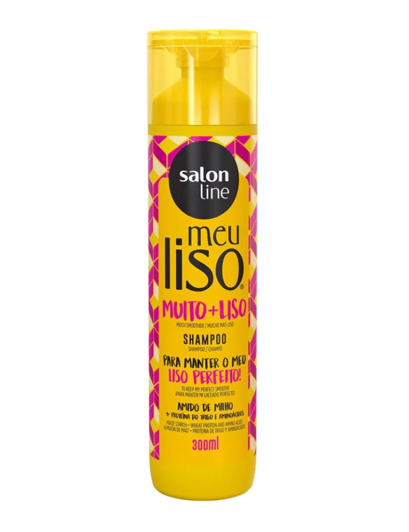 Salon Line - Meu Liso Shampoo Muito+Liso - 300ml