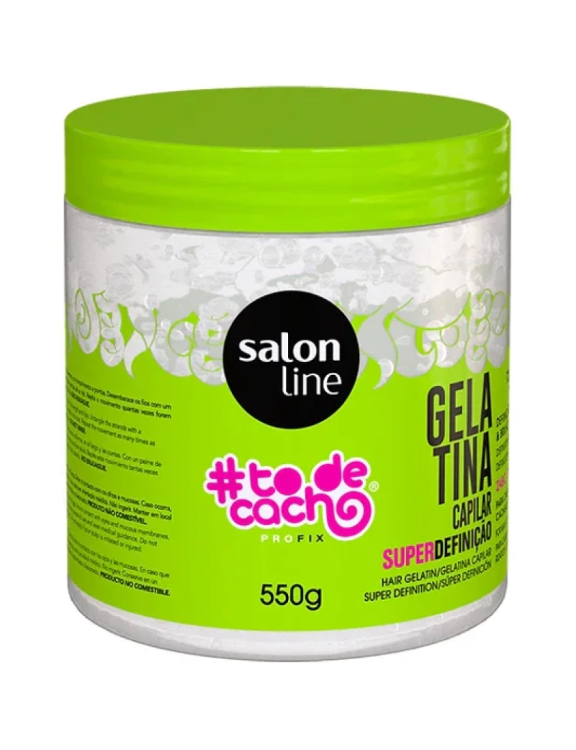 Salon Line - Gelatina Capilar Super Definição To de Cacho - 550g