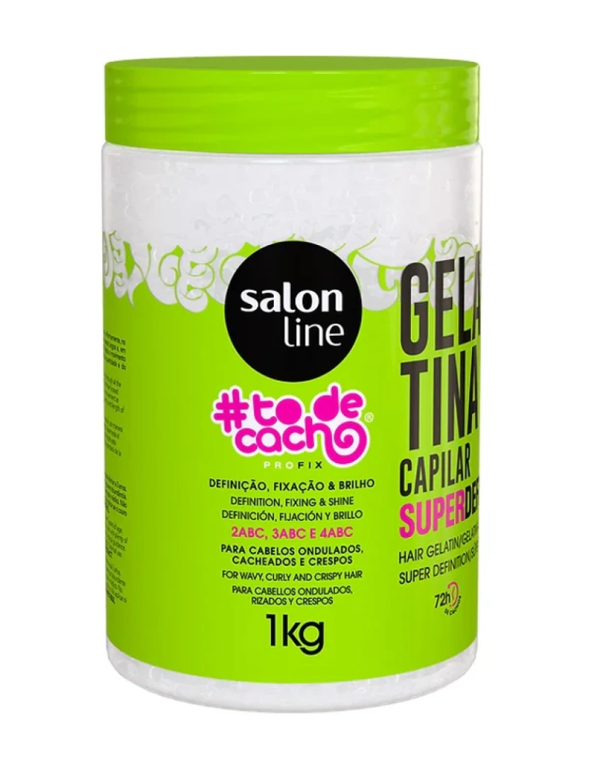 Salon Line - Gelatina Capilar Super Definição To de Cacho - 1kg