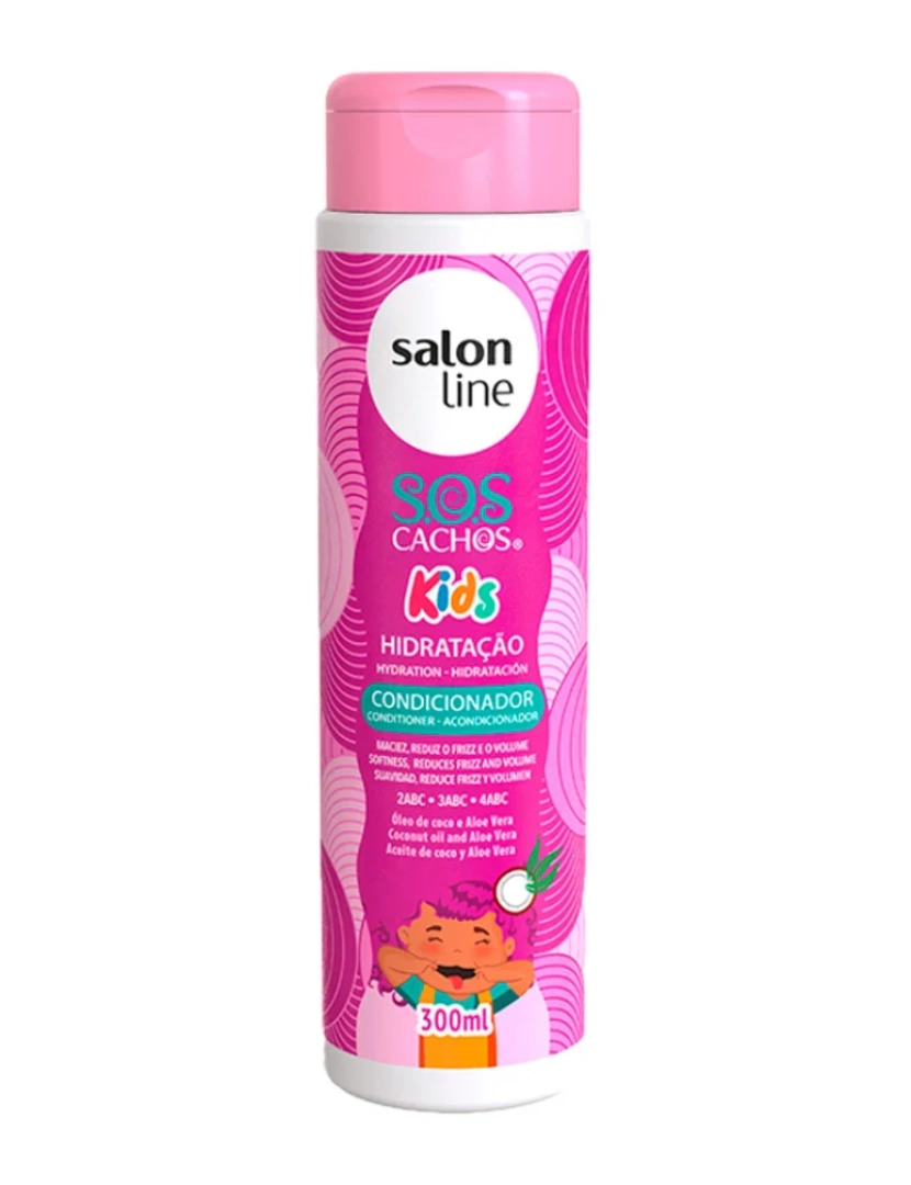 Salon Line - Condicionador Kids Hidratação SOS Cachos 300ml