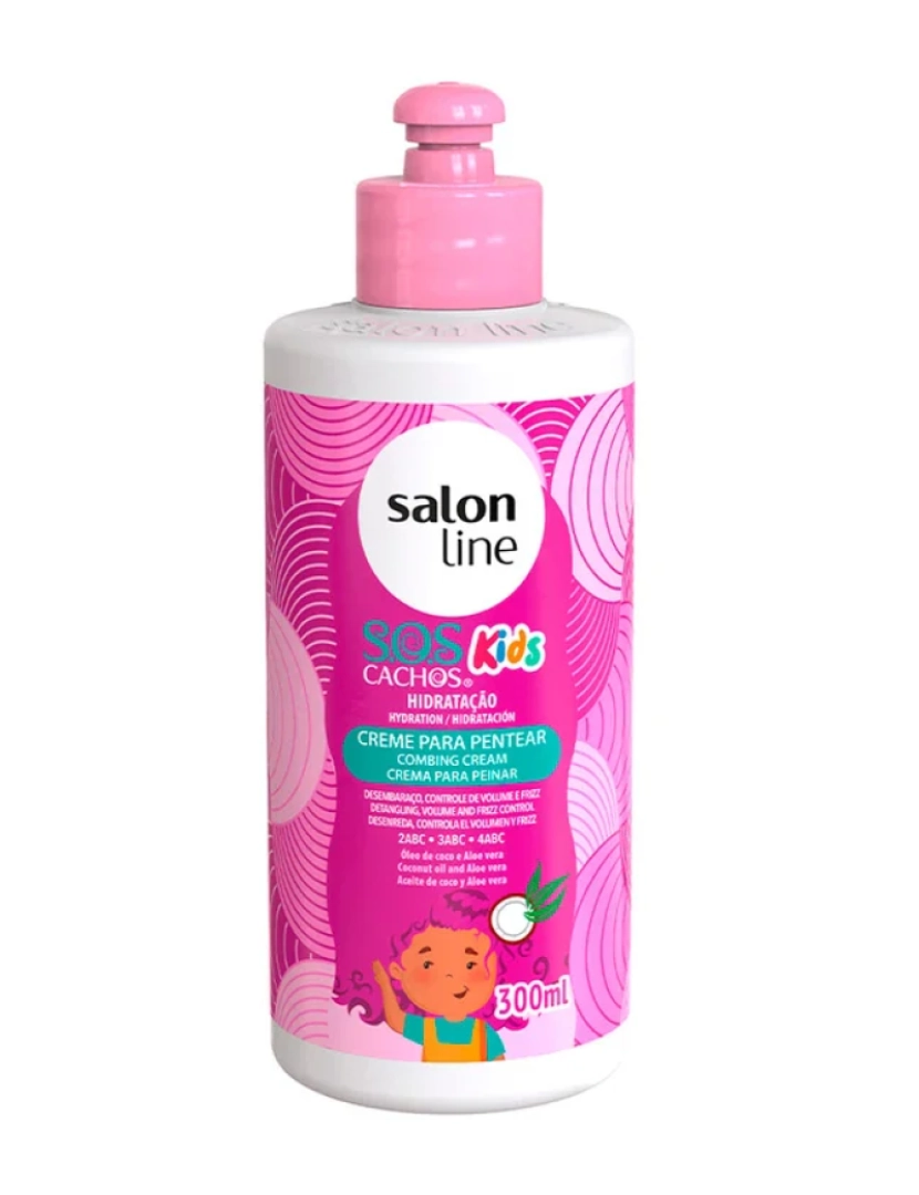 Salon Line - Creme de Pentear Kids Hidratação SOS Cachos 300ml