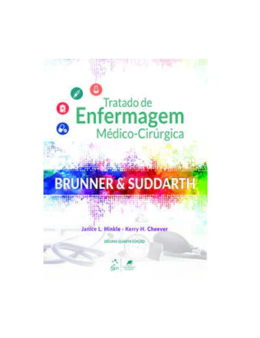 Guanabara Koogan - Livro, Brunner Tratado de Enfermagem Médico-Cirúrgica 2 vols 14/20