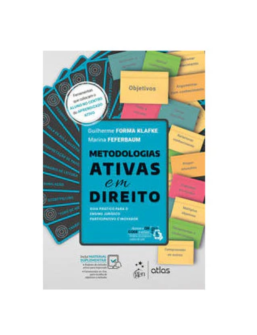 Atlas - Livro, Metodologias Ativas em Direito Guia p/ Ensino Jurídico 1/20