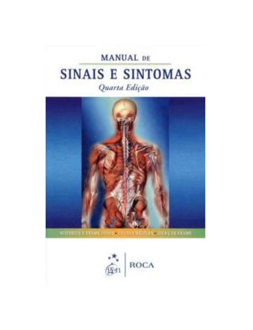 imagem de Livro, Manual de Sinais e Sintomas Histórico e Exame Fís 4/121