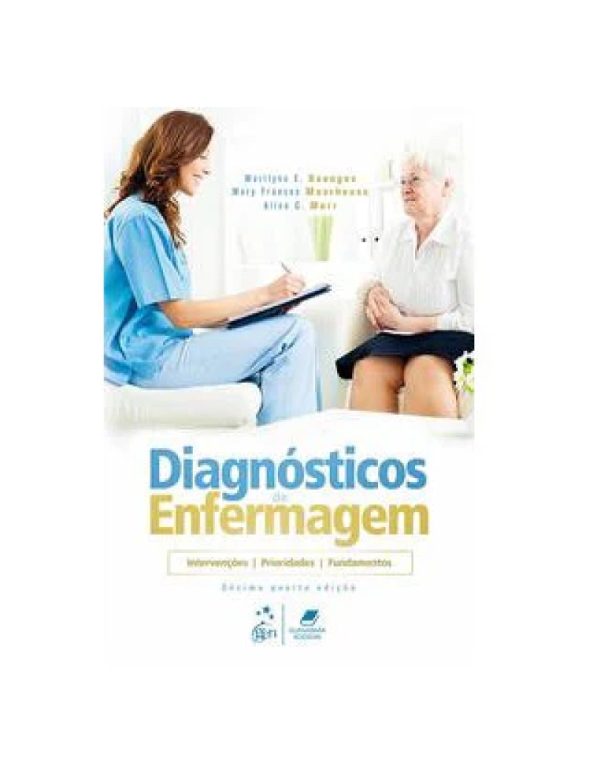 Guanabara Koogan - Livro, Diagnósticos de Enfermagem Intervenções Prioridades Fu 14/18