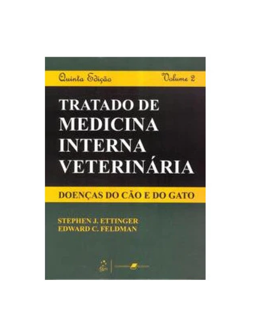 Guanabara Koogan - Livro, Tratado Medicina Intern Veterinár Doenç Cão Gato 2 vol 5/04