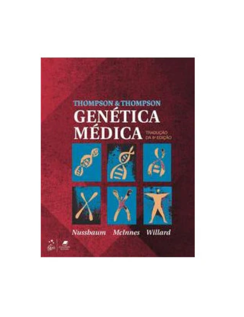 imagem de Livro, Thompson & Thompson Genética Médica 8/161