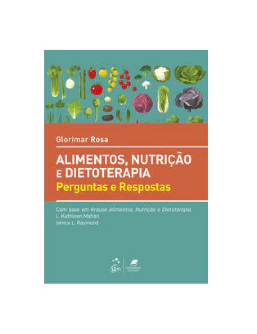 imagem de Livro, Krause Alimentos Nutrição e Dietoterapia Perguntas Resp 1/211