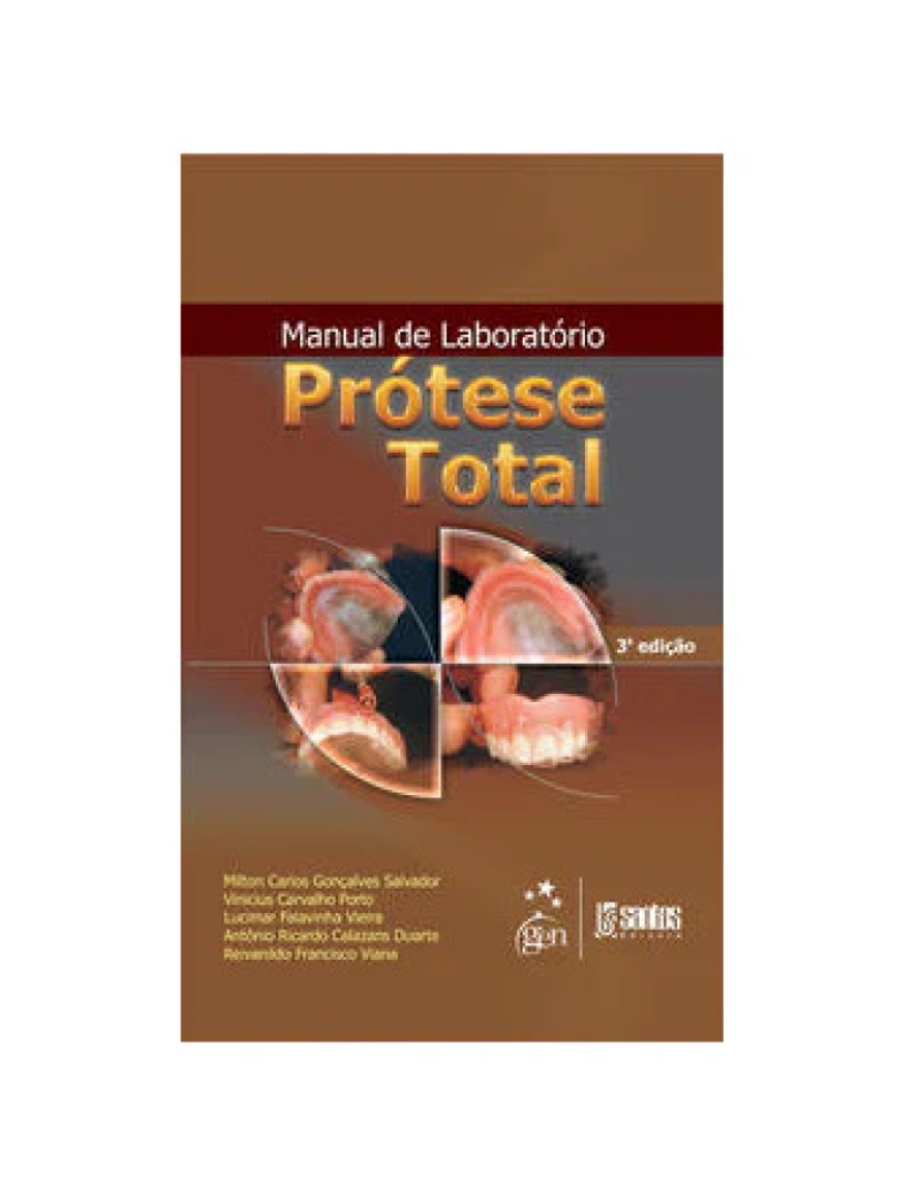 Santos - Livro, Manual de Laboratório Prótese Total 3/13