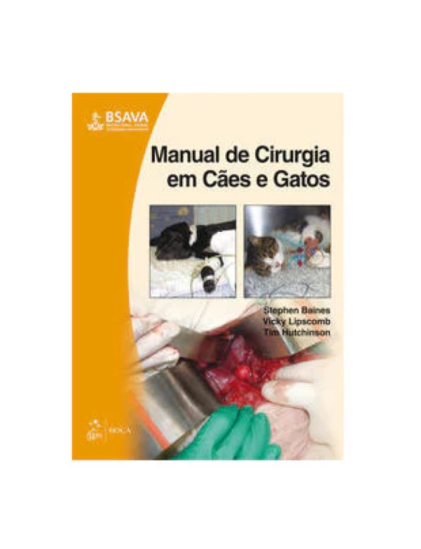 Roca - Livro, Bsava Manual de Cirurgia em Cães e Gatos 1/14