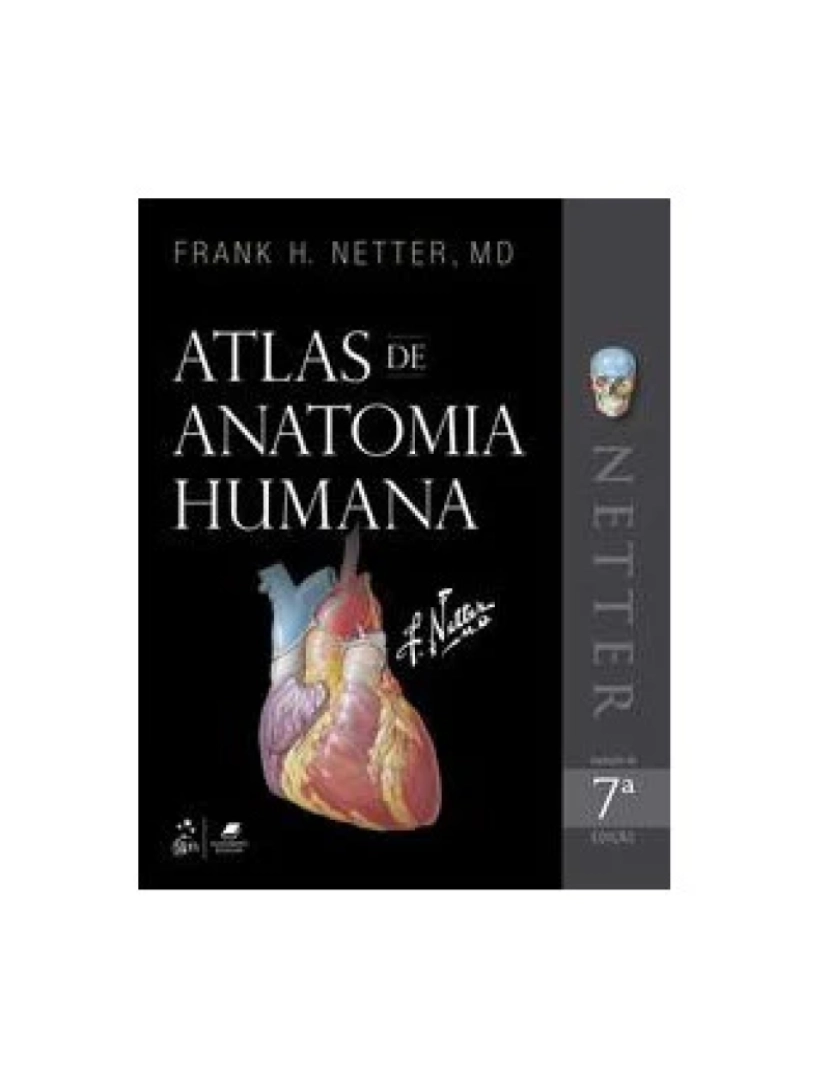 Guanabara Koogan - Livro, Netter Atlas de Anatomia Humana 7/18