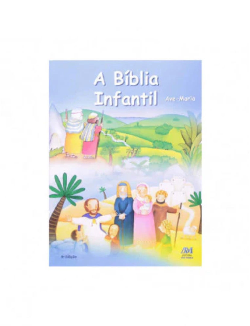 Editora Ave-Maria - A Bíblia Infantil Ave-Maria - Capa Flexível