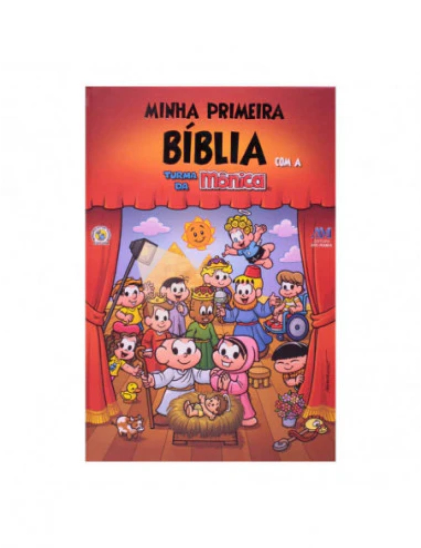 Editora Ave-Maria - Minha Primeira Bíblia com a Turma da Mônica - de Padre Luís Erlin
