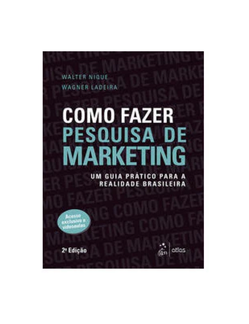 Atlas - Livro, Como Fazer Pesquisa de Marketing 3/17