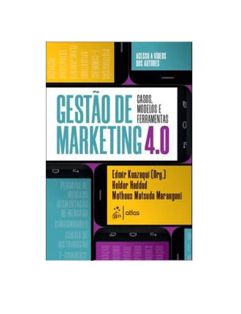 imagem de Livro, Gestão de Marketing 4.0 Casos, Modelos e Ferramentas 1/191