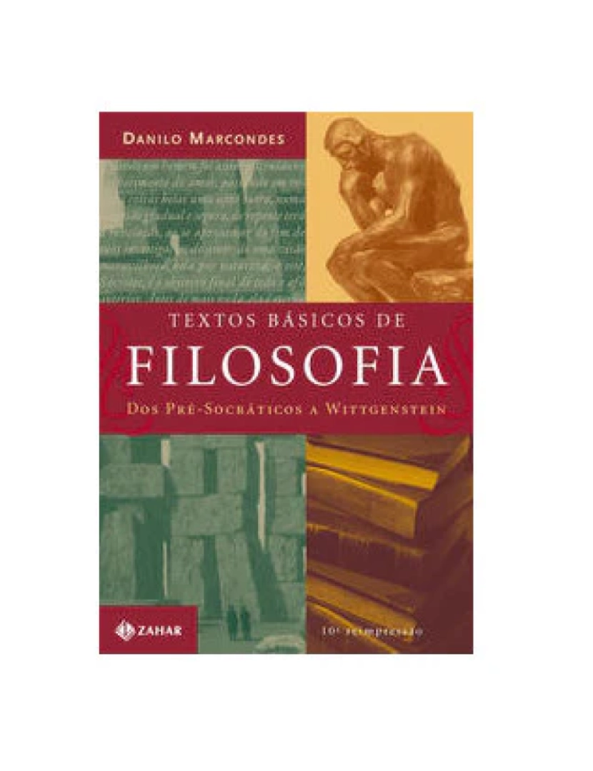 Zahar - Livro, Textos básicos de filosofia: dos pré-socráticos a Wittgenste