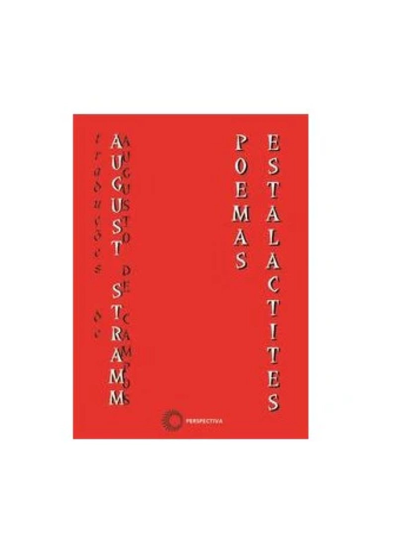 Perspectiva - Livro, August Stramm: poemas-estalactites