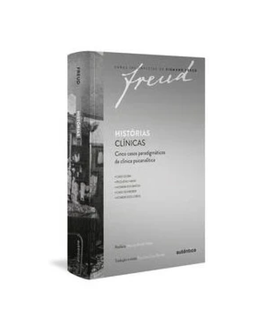 Autêntica - Livro, Freud histórias clínicas: cinco casos paradigmát clín psican