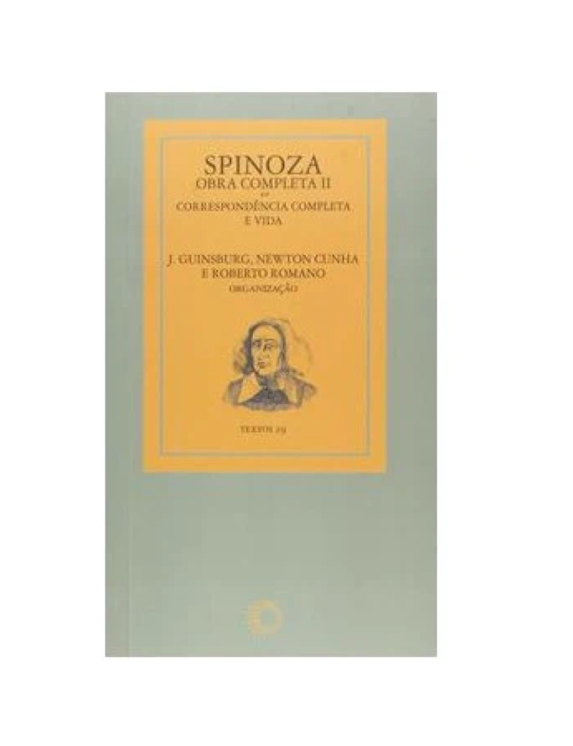 imagem de Livro, Spinoza obra completa 2 correspôndencia completa e vida1