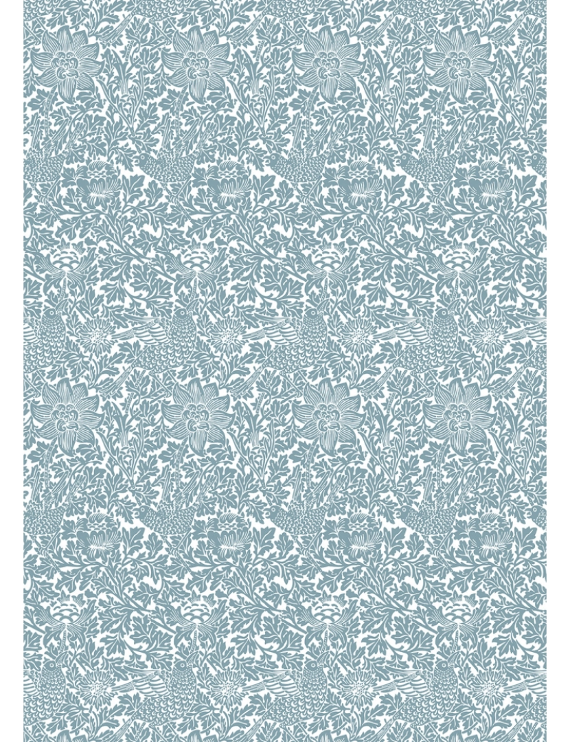 imagem de Papel de parede Floresco Bleu persan2