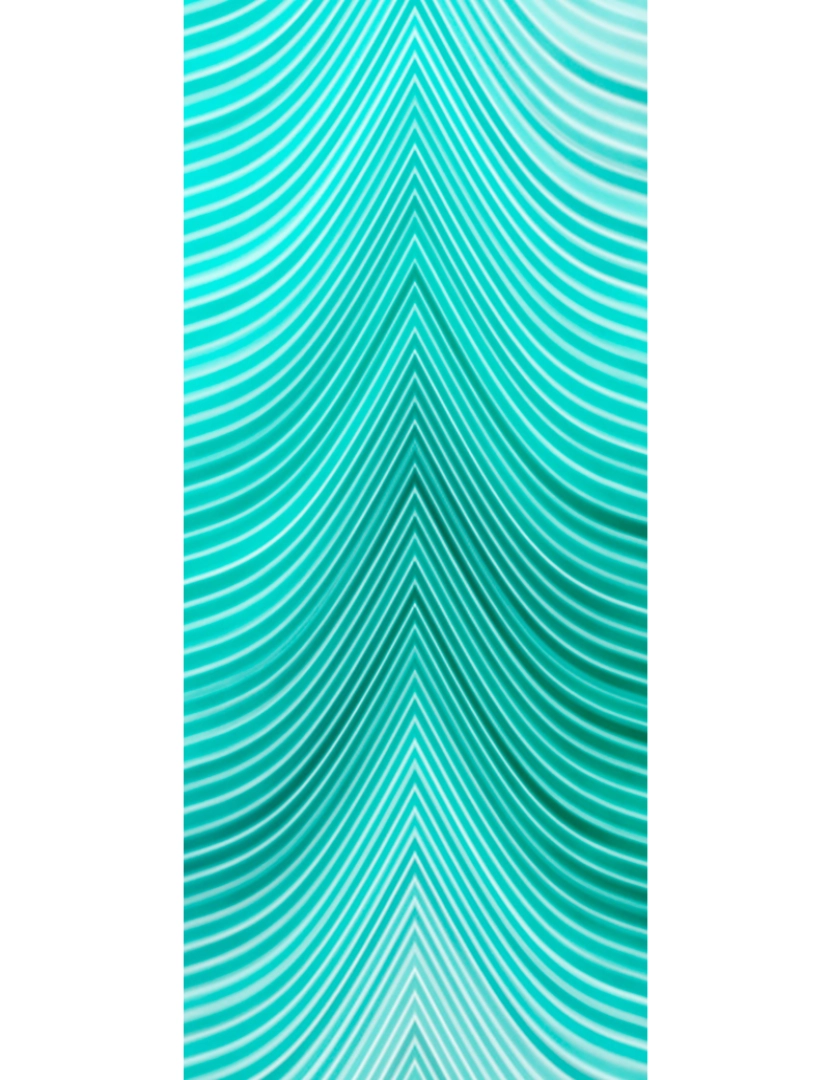 imagem de Papel de parede Emerald blue waves5