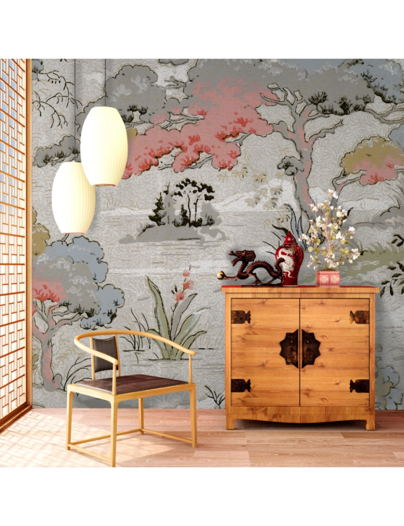 imagem de Papel de parede Chinoiserie1