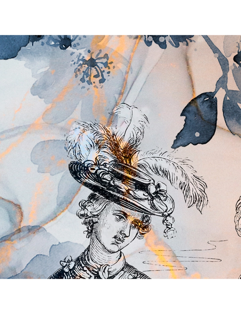 imagem de Papel de parede Marie-Antoinette4