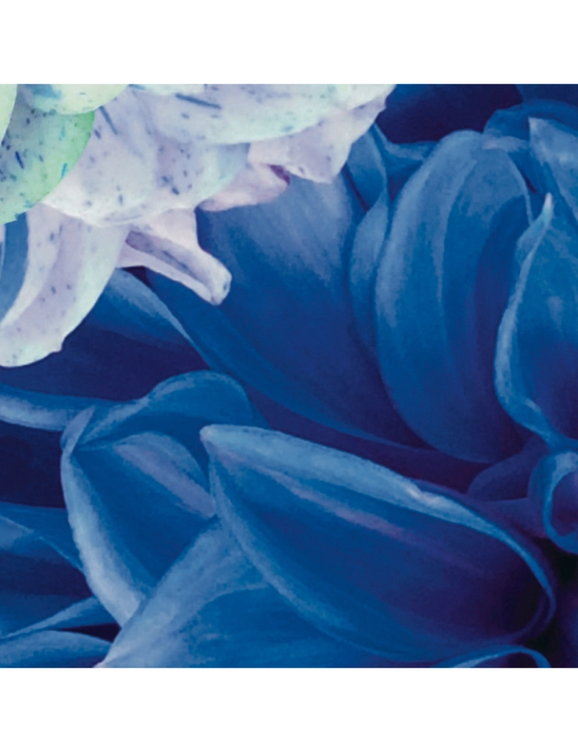 imagem de Papel de parede Dahlia bleu XL4