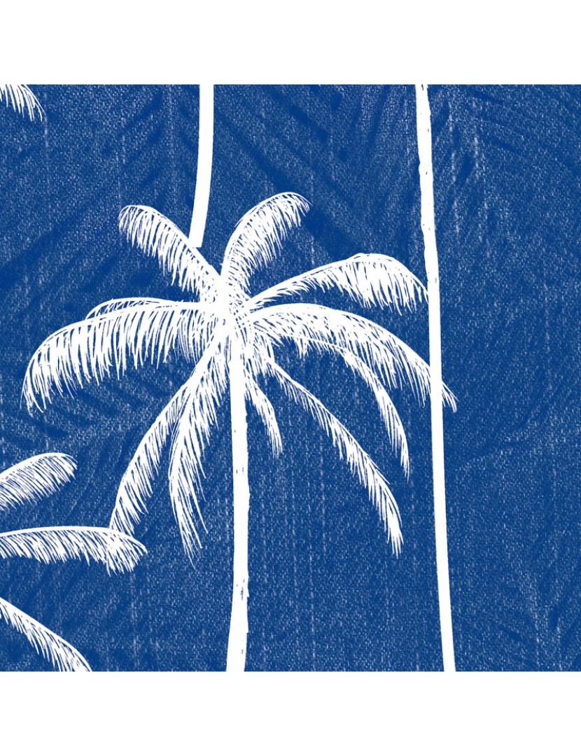 imagem de Papel de parede Palm jeans Marine2