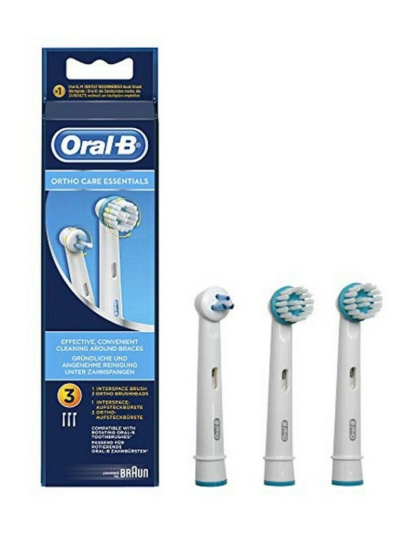 imagem de Recargas para Escovas de Dentes Elétricas Oral-B Ortho Care Essentials Kit (3 pcs)2